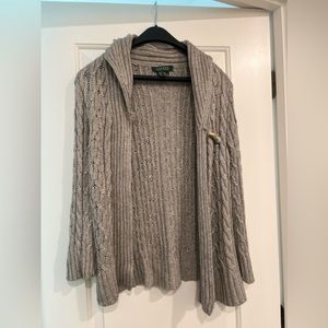 Lauren Ralph Lauren sweater 3/4 sleeve, like new, worn once. Size small